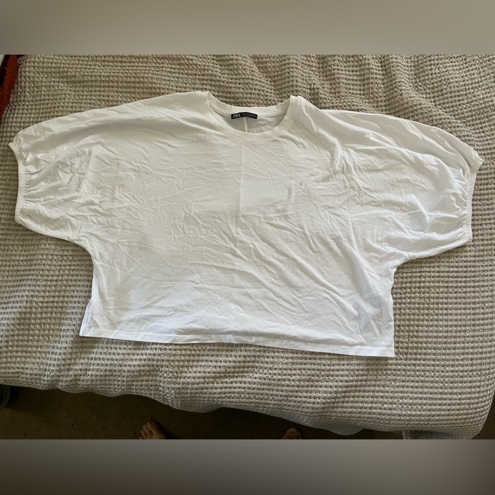 Zara S white t-shirt